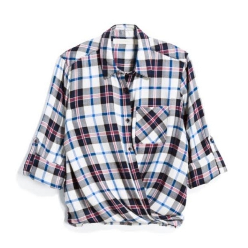 NWT Stitching brand statement cross front top